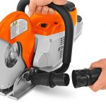 Suction of battery-powered and electric power tool