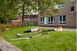 some of the Stihl KMA 135 R Cordless KombiSystem tools