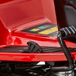 Rover Lawn King foot operated hydro-static transmission