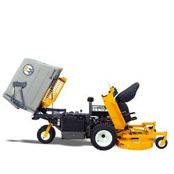 Walker Mower MT27i - body raised in service position