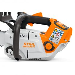 STIHL MSA 220 T Arborist Battery Chainsaw​ side elevation