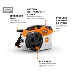 Stihl REA 100 PLUS Battery Pressure Washer